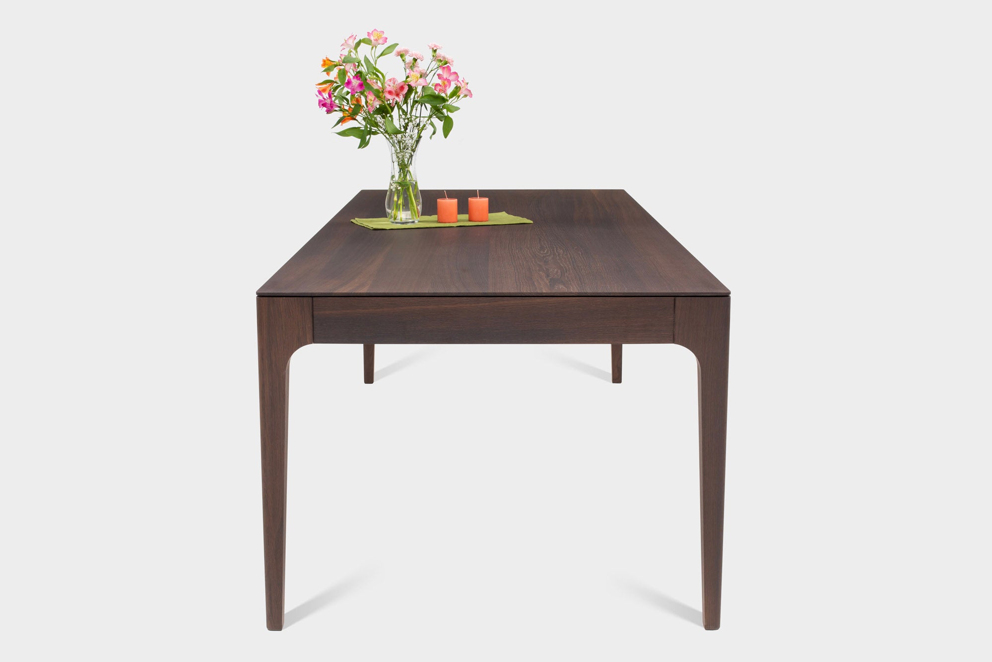 CAROLINA | Smoked Ash Extendable Dining Table