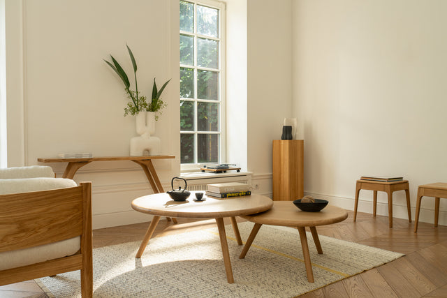 ARLEN | Runder Couchtisch im Set image 12