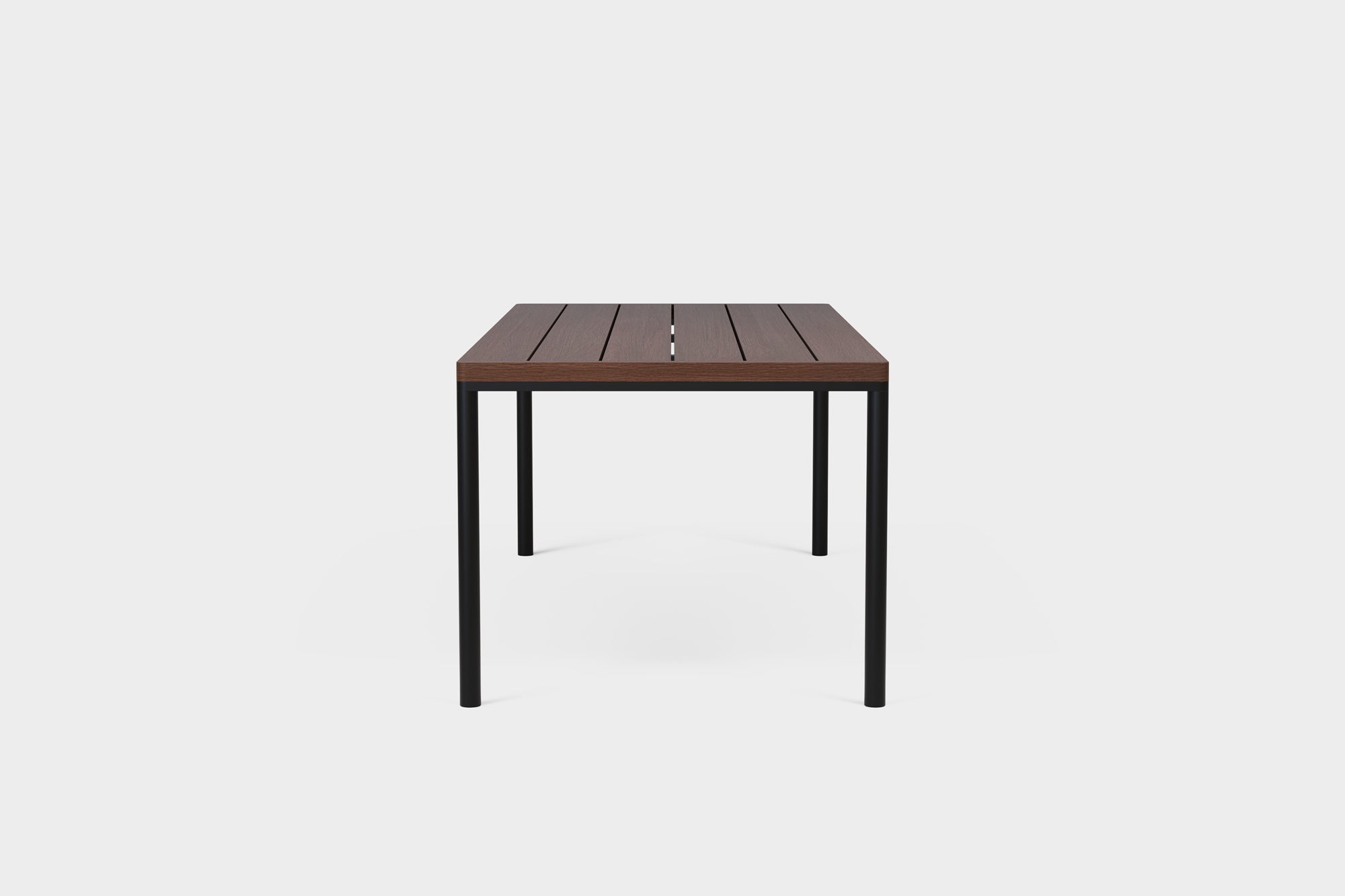 FRANKIE | Outdoor Smoked Ash Extendable Dining Table
