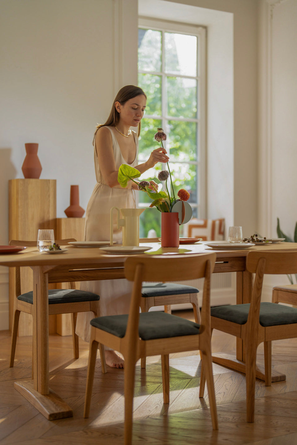 Designed to fit both modern and traditional interiors.