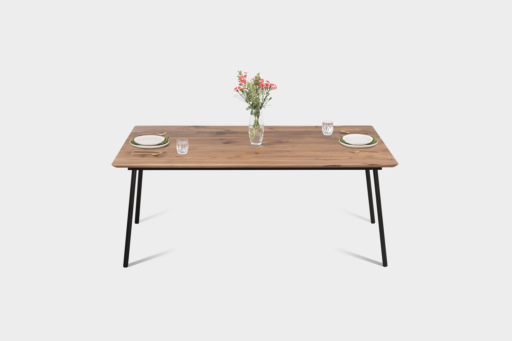 Plateau de table | Noyer | 190 x 90 x 3 cm | Stock B93