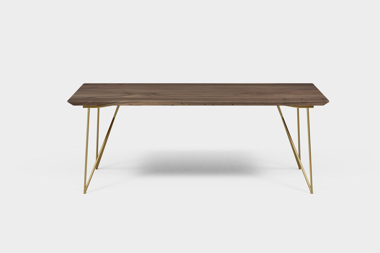 Plateau de table | Noyer | 190 x 90 x 3 cm | Stock B93