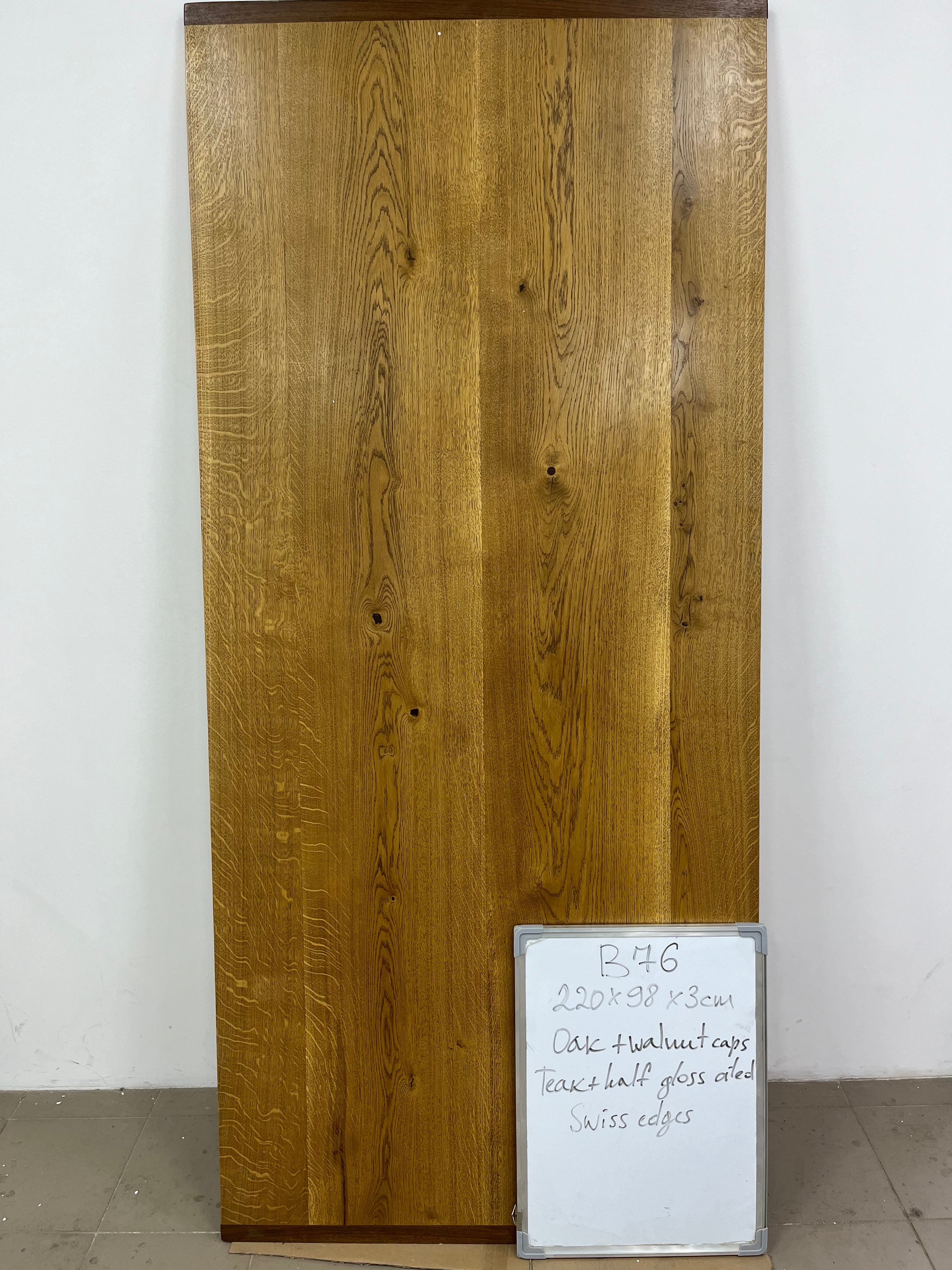 TABLE TOP | OAK | 220 x 98 x 3 cm | B76 Stock