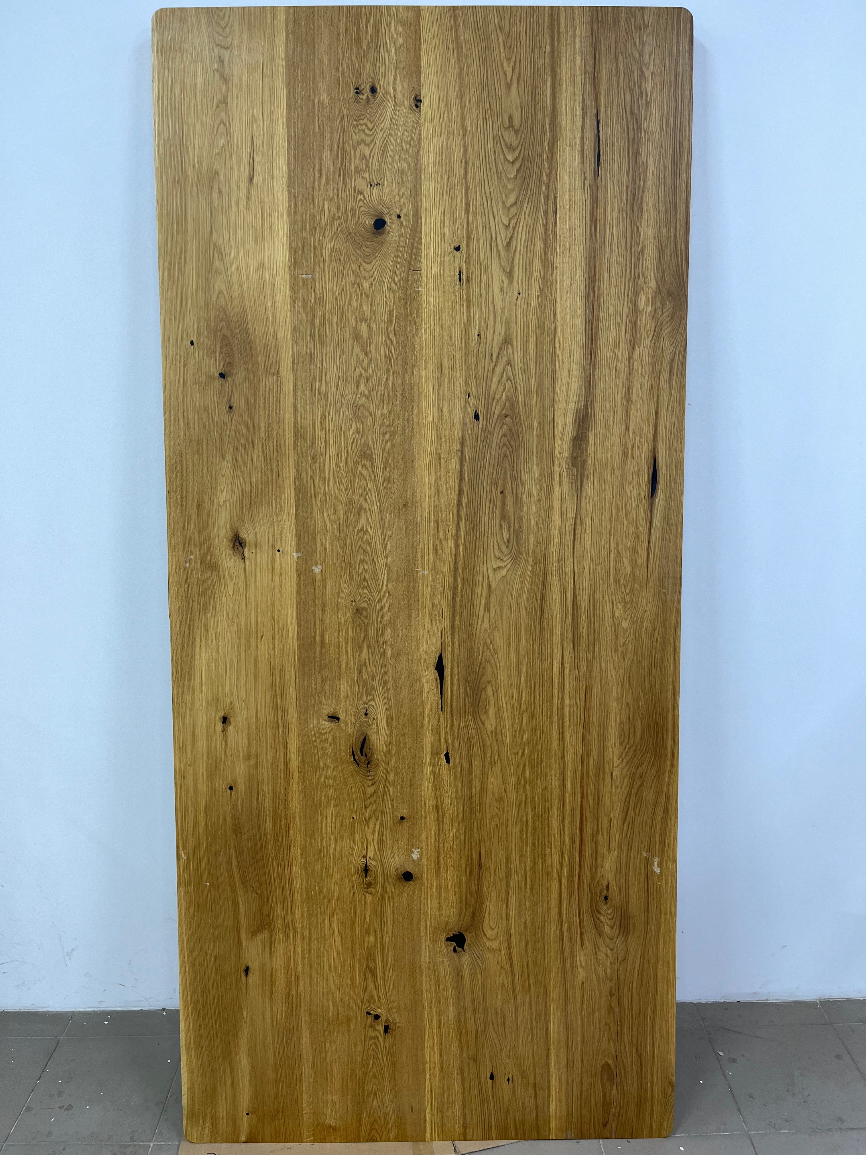 MARTA | Tisch aus Eiche | 220 x 100 x 3 cm | B86 Lagerbestand