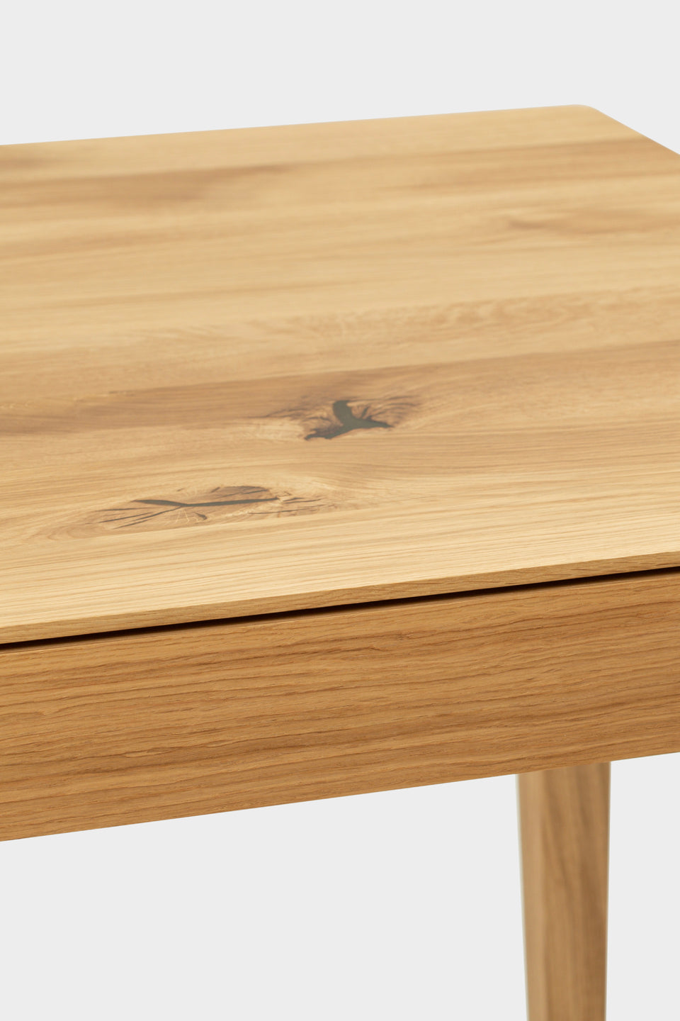 Crafted from sustainable, locally sourced hardwood.