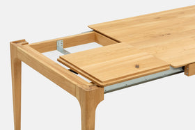 CAROLINA | Table à manger extensible en Frêne fumé image 17