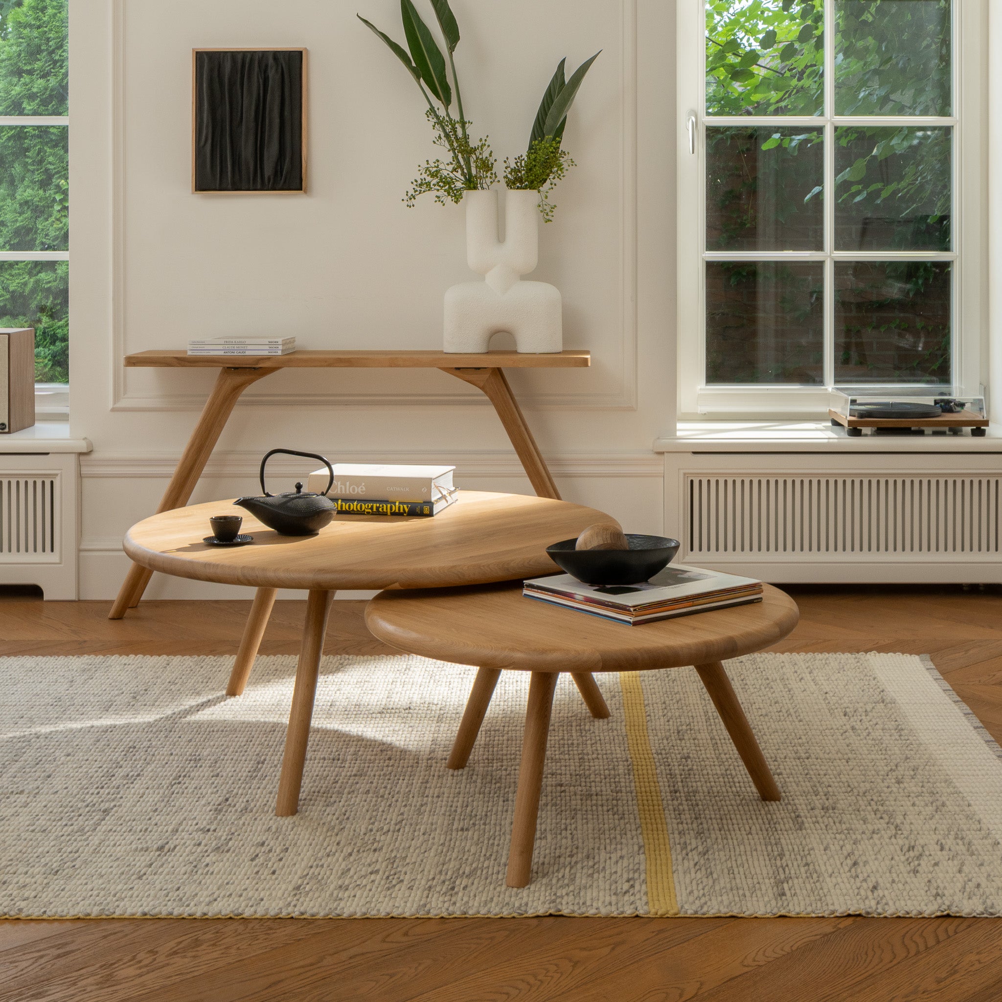 ARLEN | Nesting Round Coffee Tables