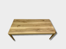CAROLINA | Tisch aus Geräucherte Esche | 200 x 90 x 2 cm | B40 Lagerbestand image 2