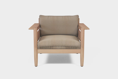 LULU | Outdoor Loungesessel aus Eiche image 1
