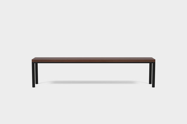 FRANKIE | Outdoor Gartenbank aus geräucherter Esche image 1