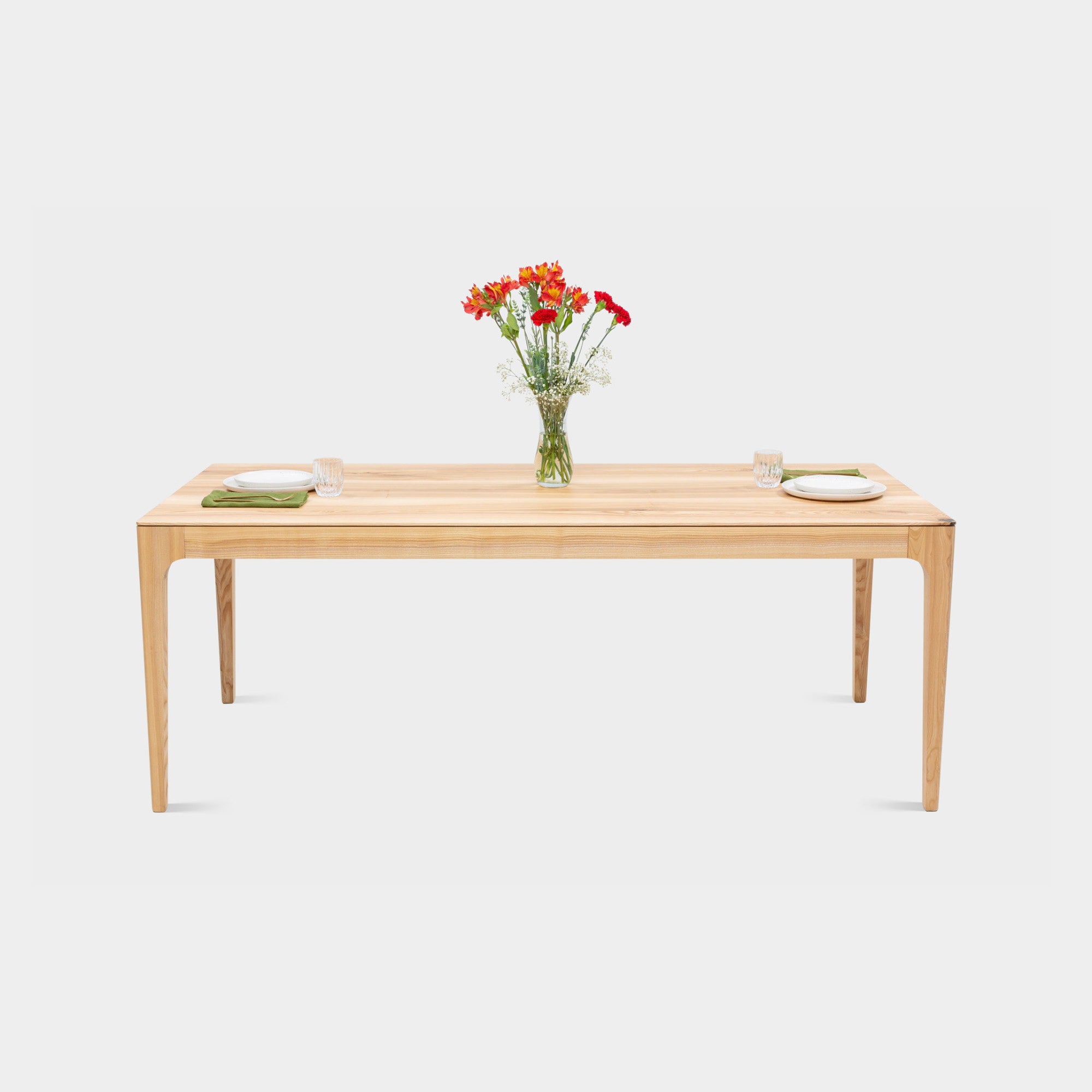 CAROLINA | Ash Table | 200 x 90 x 2 cm | B40 Stock