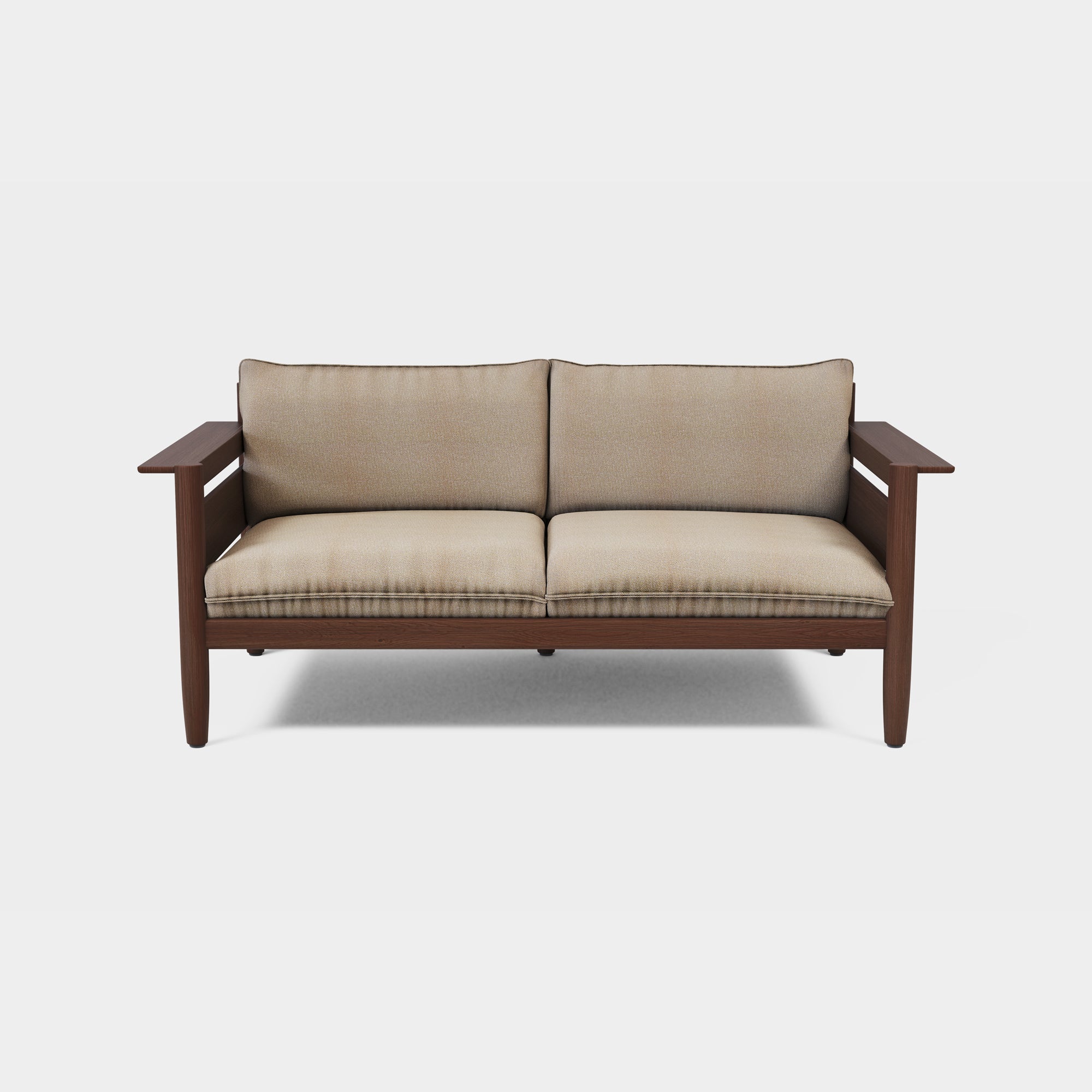 LULU | Smoked Ash Outdoor Two Seater