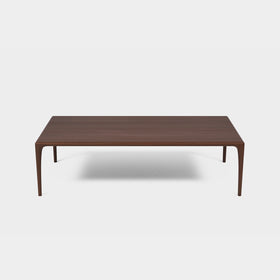 LÜNA | Table basse en frêne fumé image 1