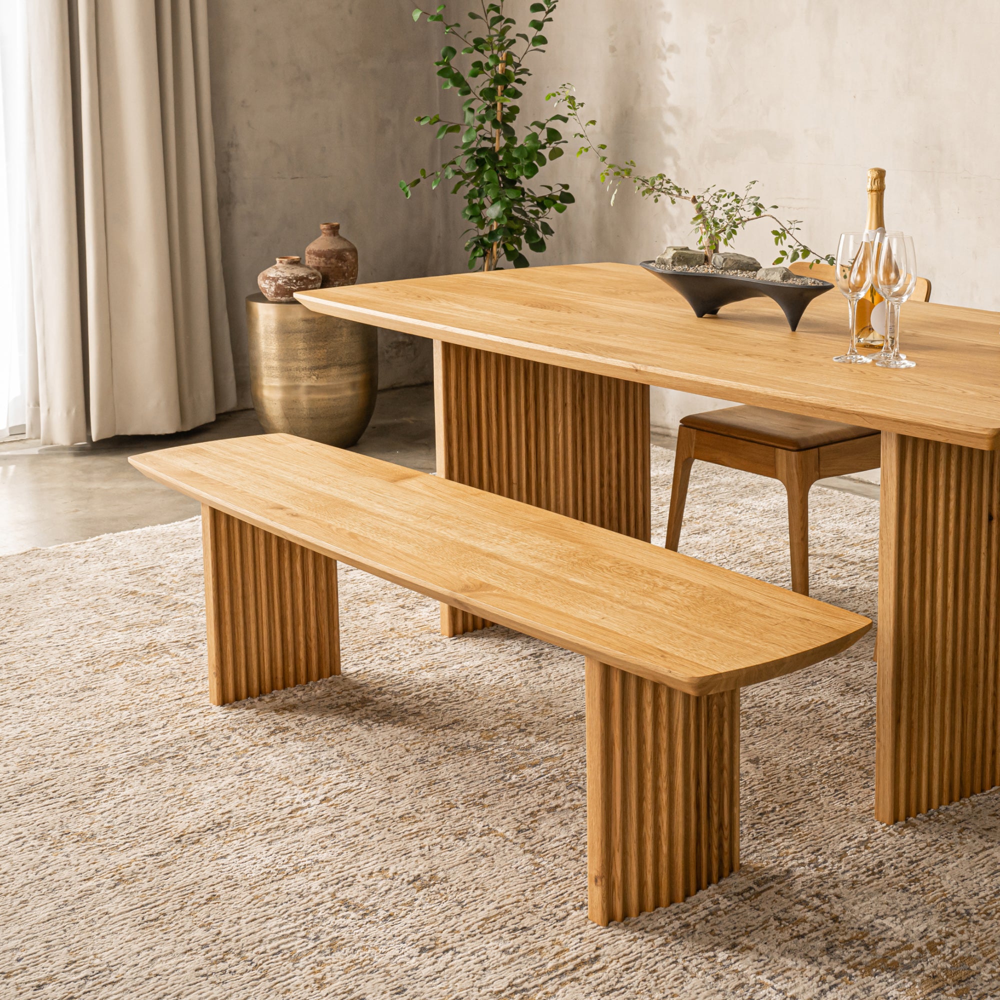 MIOKO | Oak Bench