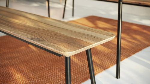 MARTA | Walnut Dining Bench image 6