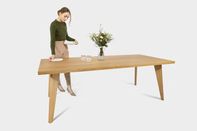 AMBER | Oak Dining Table image 10