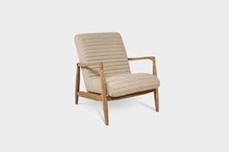 LAICA | Moderner Sessel mit Ottomane