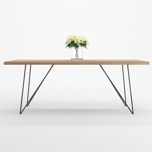 EMILIE | Walnut Dining Bench image 147
