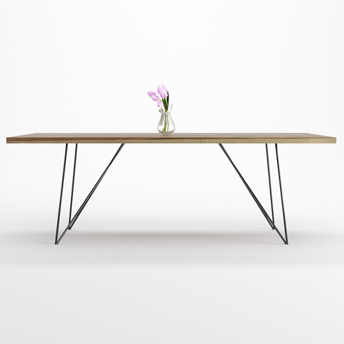 EMILIE | Walnut Dining Bench image 91
