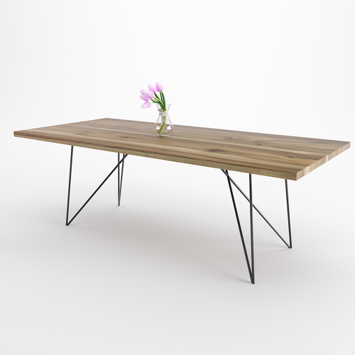 EMILIE | Walnut Dining Bench image 90