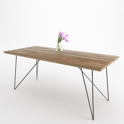 EMILIE | Walnut Dining Bench image 83